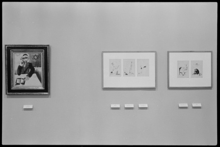 Vue de salles / Jacques Faujour ©Bibliothèque Kandinsky, MNAM-CCI, Centre Pompidou